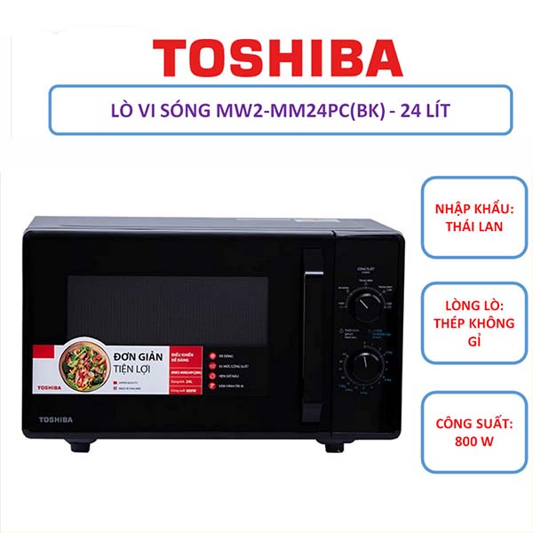 Lò vi sóng Toshiba MW2-MM24PC