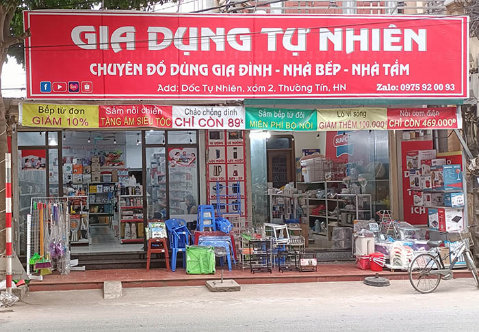 Mua đồ gia dụng nhà cửa, nhà bếp, nhà vệ sinh chất lượng cao tại cửa hàng Gia dụng Tự Nhiên