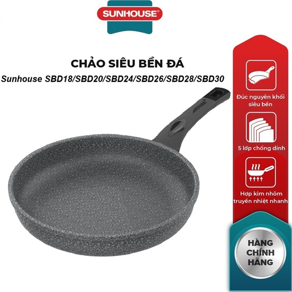 Chảo siêu bền đá F24 SHSBD24