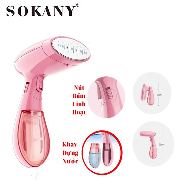 Bàn là Sokany Hồng 3060