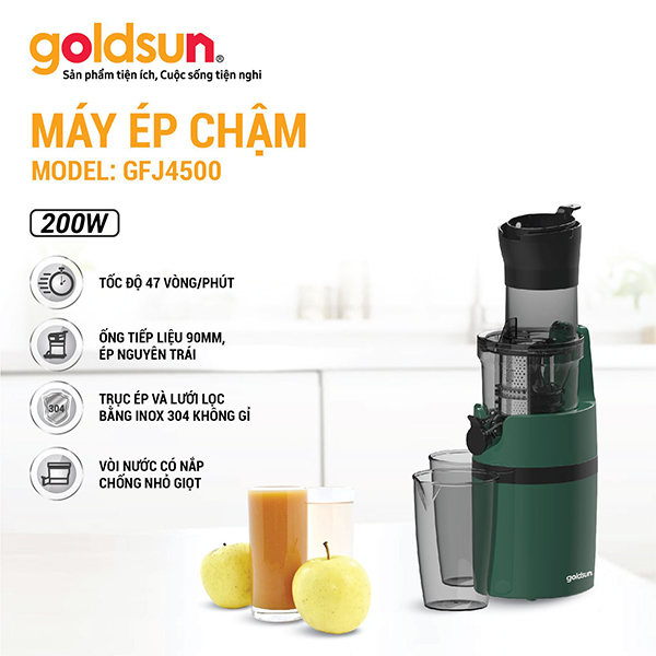 Máy ép chậm Goldsun GFJ4500