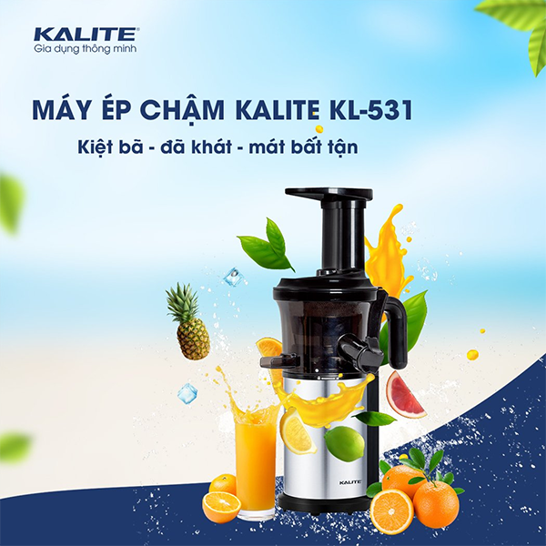 Máy ép chậm cổ nhỏ Kalite KL531