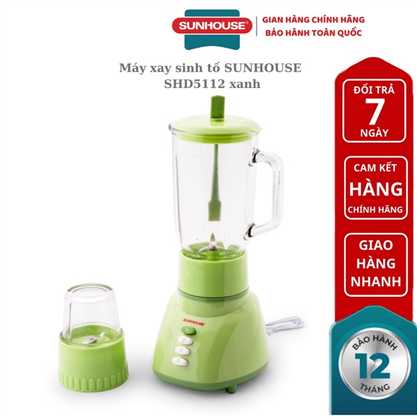 Máy xay sinh tố Sunhouse SHD5112 xanh