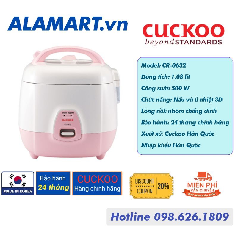 Nồi cơm điện Cuckoo 023C