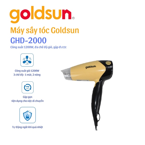 Máy sấy tóc Goldsun GHD2000