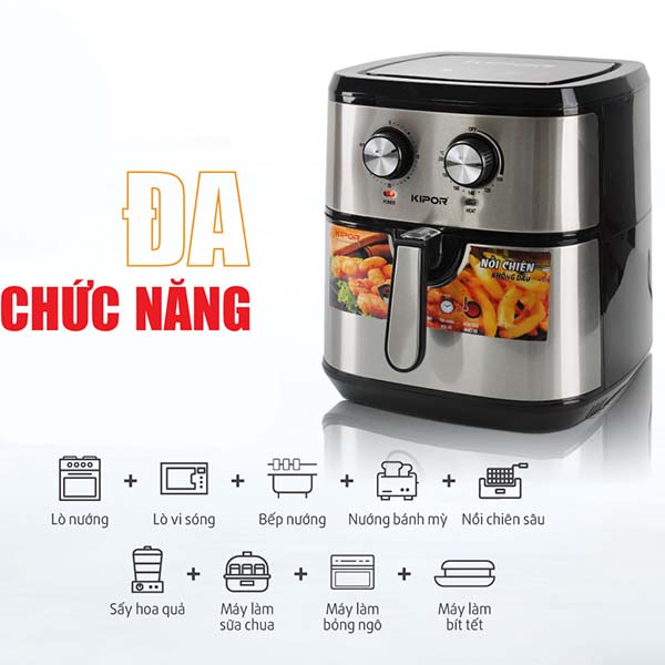 Nồi chiên không dầu Kipor KP310