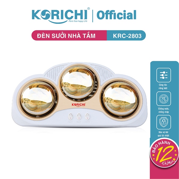 Bóng đèn sưởi 3 bóng KRC2803