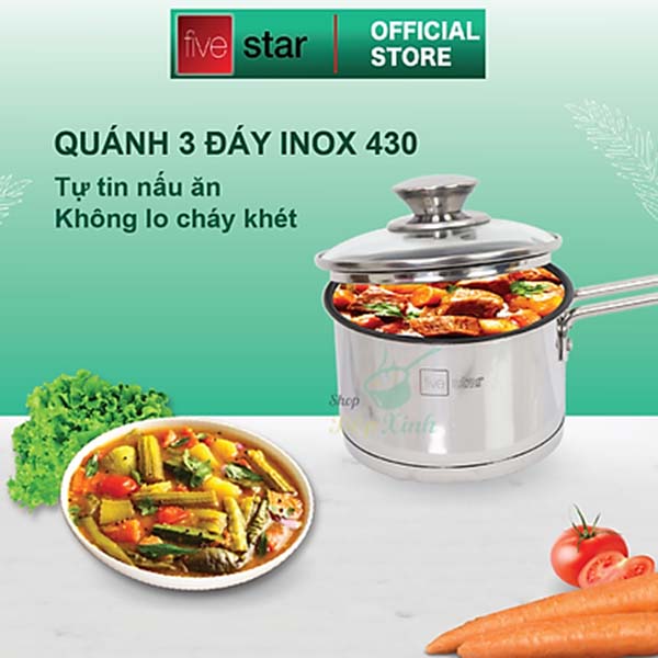 Quấy bột 12, 3đ 430 quay đũa nắp kính chống dính